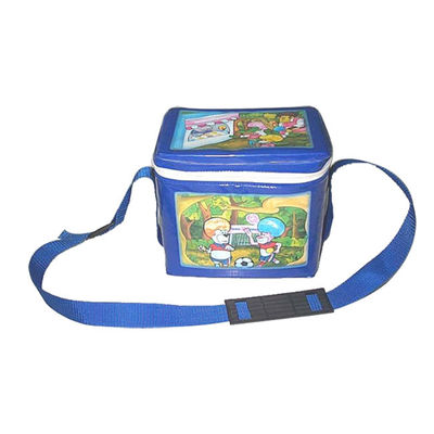 Little Square Clear PVC Satchel Bags With Cartoon Design For Kids