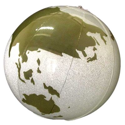Promotional PVC Inflatable Earth Beach Ball For Classroom