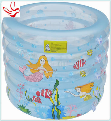 Eco Friendly Green Inflatable Swimming Pools PVC Round For Kids