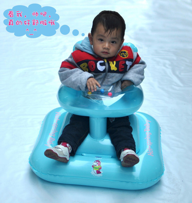 Blue Bear Style Inflatable Sofa Chair PVC As Baby Seats