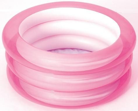 Three Layers Inflatable Swimming Pools Use Durable PVC For Outdoor Playing