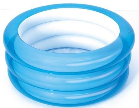 Three Layers Inflatable Swimming Pools Use Durable PVC For Outdoor Playing