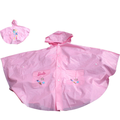 Mickey Mouse-de Regenlagen van pvc met Kap voor Kinderen, Promotie Lange Regenkleding