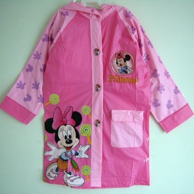 Milieuvriendelijke de Druk van de Regenjasmickey mouse van kinderenpvc