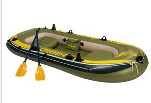 Vissend de Stijve Opblaasbare Boot van pvc met 2 Kleppen, 3P Vrij